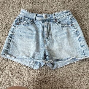 American Eagle Outfitters Light Wash Jean Shorts